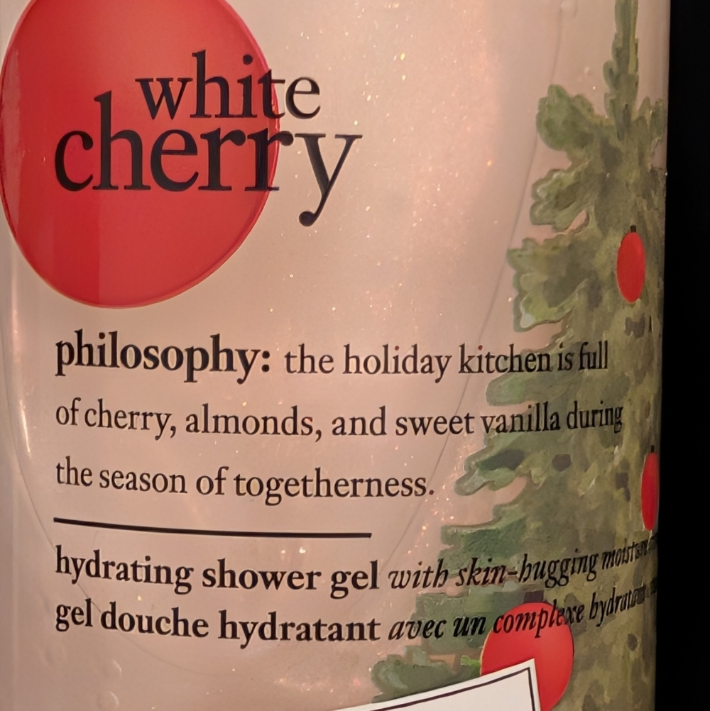 White Cherry Pistachio Dreams Hydrating Shower Gel Philosophy Bundle Of 2 8 oz - Picture 4 of 8